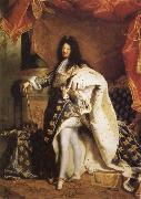 Hyacinthe Rigaud Portrait of Louis XIV oil painting picture wholesale
